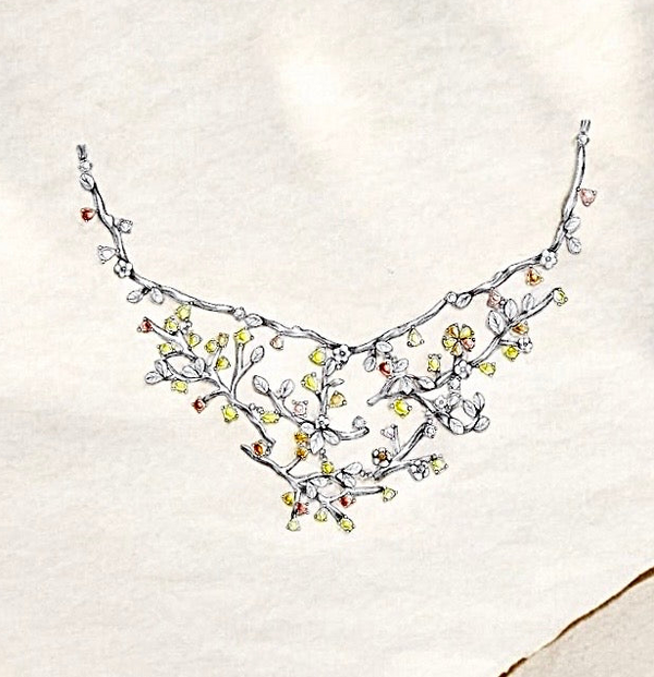 Diamond Arbor Necklace