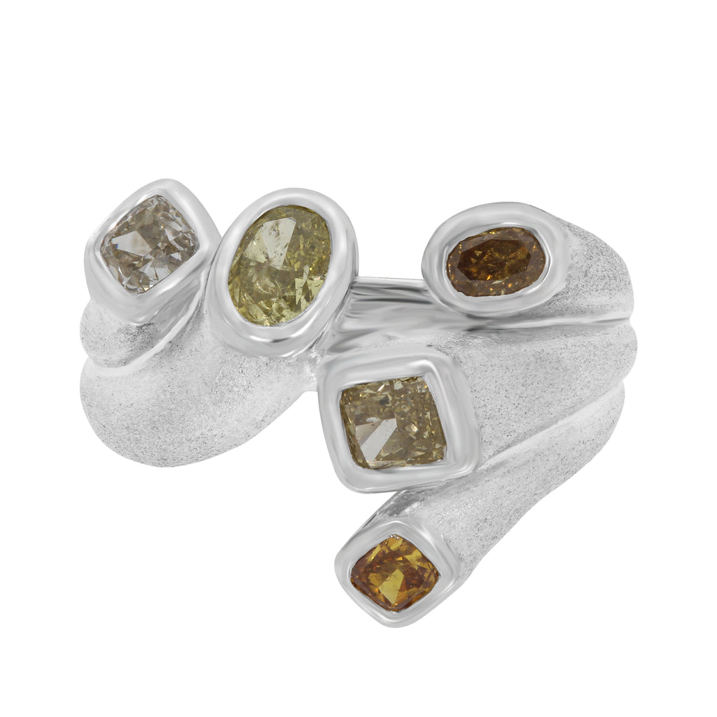 Bud Diamond Ring