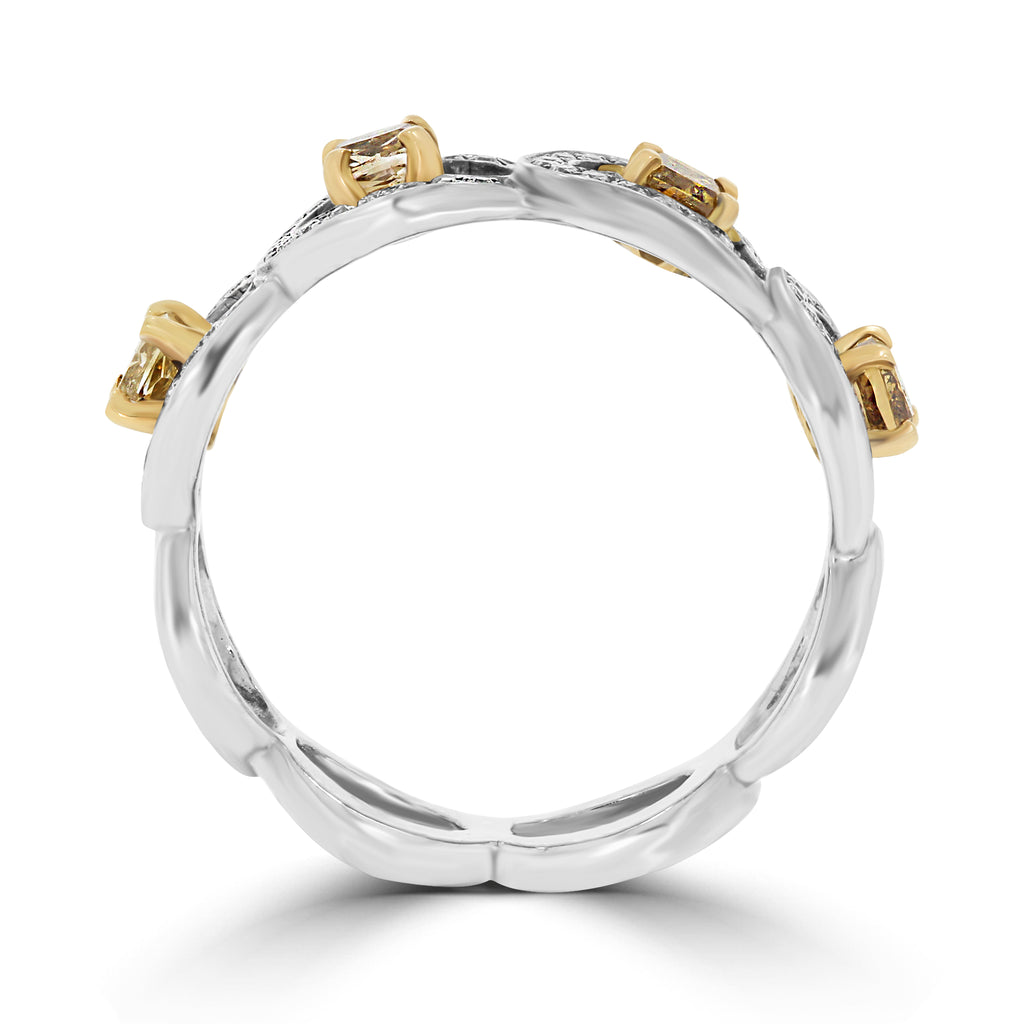 Our Living World Yellow Diamond Ring