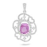 Pink Sapphire Pendant