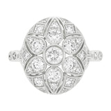 Oval Diamond Ring