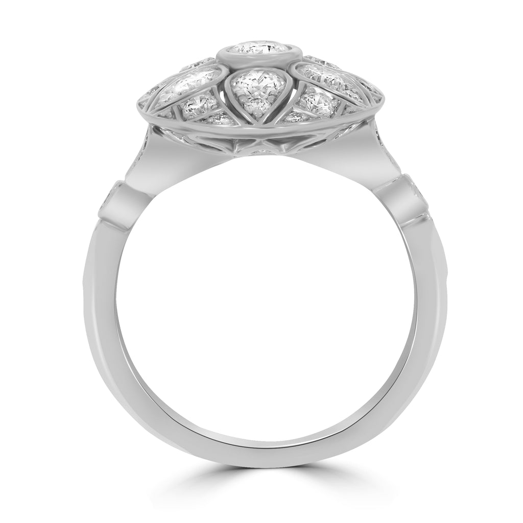 Oval Diamond Ring