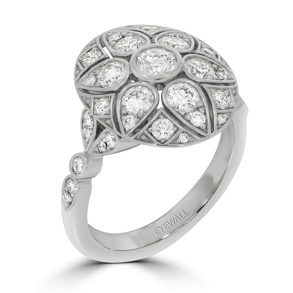 Oval Diamond Ring