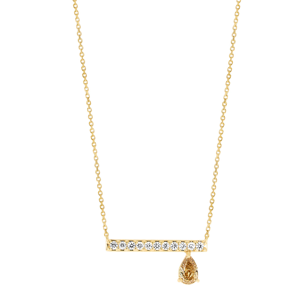 Unity Bar Diamond Necklace